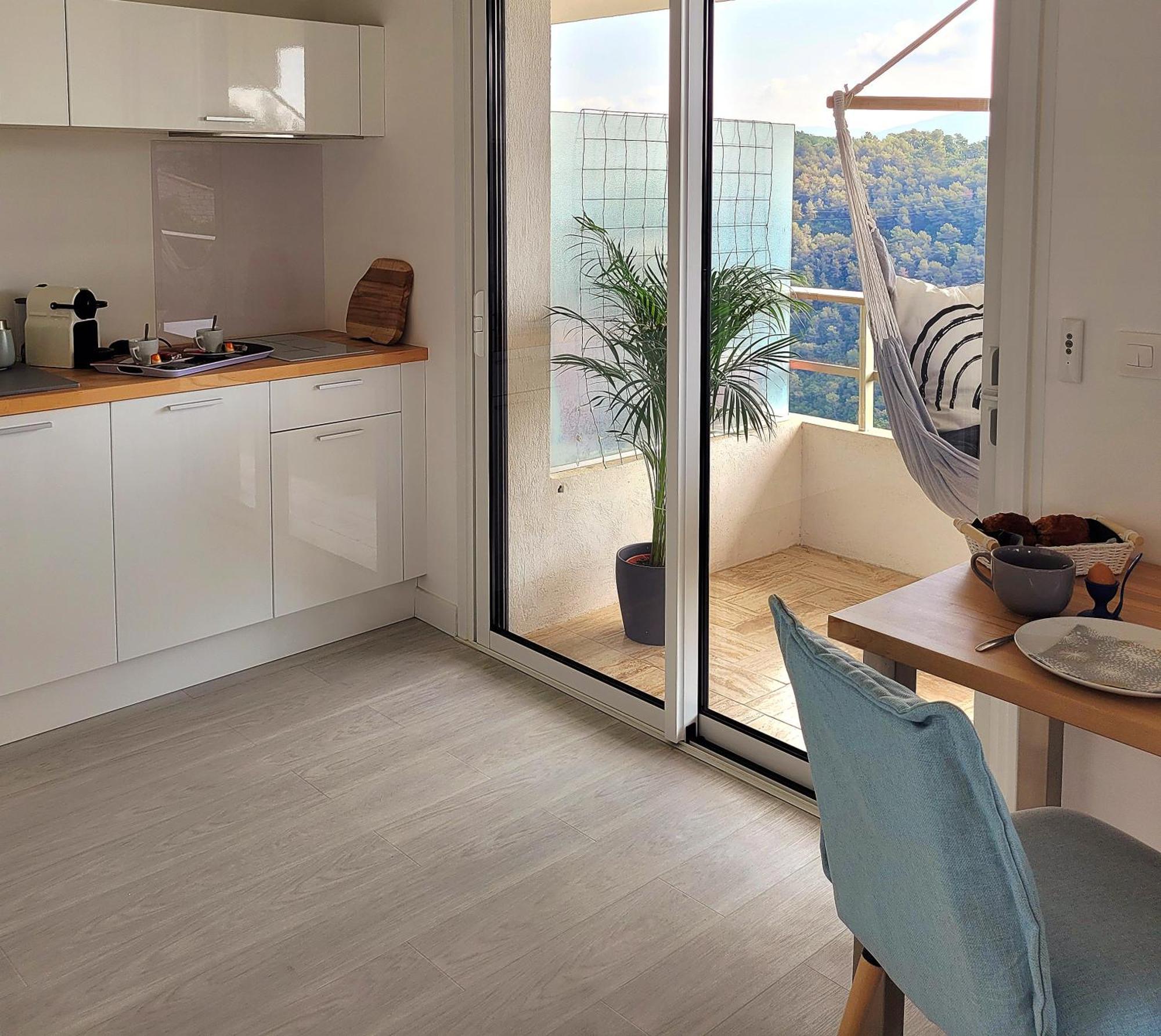 Studio Climatise, Vue Imprenable-Wifi Vence Exterior photo